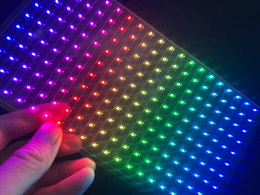 Introducing Our Transparent Flexible LED Screen – A New Era of Creative Displays