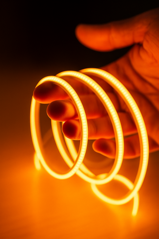 LED Flexible Light Lasso – 3 m Mains‑Powered Bendable LED Filament for Custom Decorative Lighting