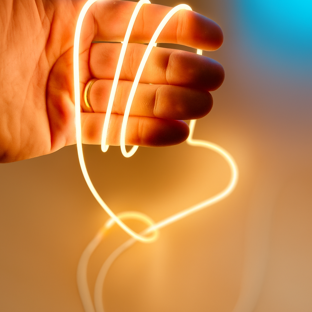 in LED Flexible Light Lasso – 3 m Mains‑Powered Bendable LED Filament for Custom Decorative Lighting